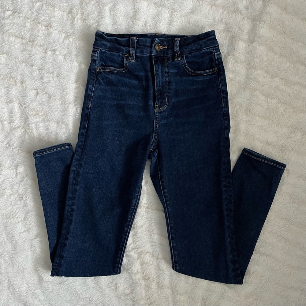 American Eagle Curvy Super Hi-Rise Jegging Size 0 Short
